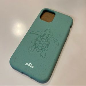 Pelacase IPhone 11 Pro turquoise turtle phone case
